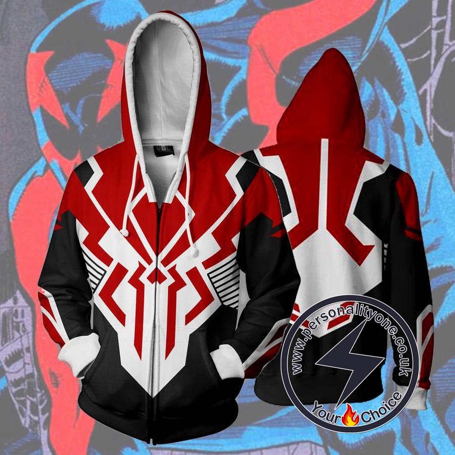 SPIDERMAN 2099 3D Hoodies - ZIP UP - SPIDERMAN 3D